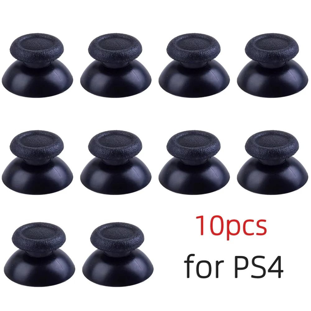 10PCS Replacement Thumbstick Caps For Xbox And PlayStation Controllers ps4 (10 Pcs)