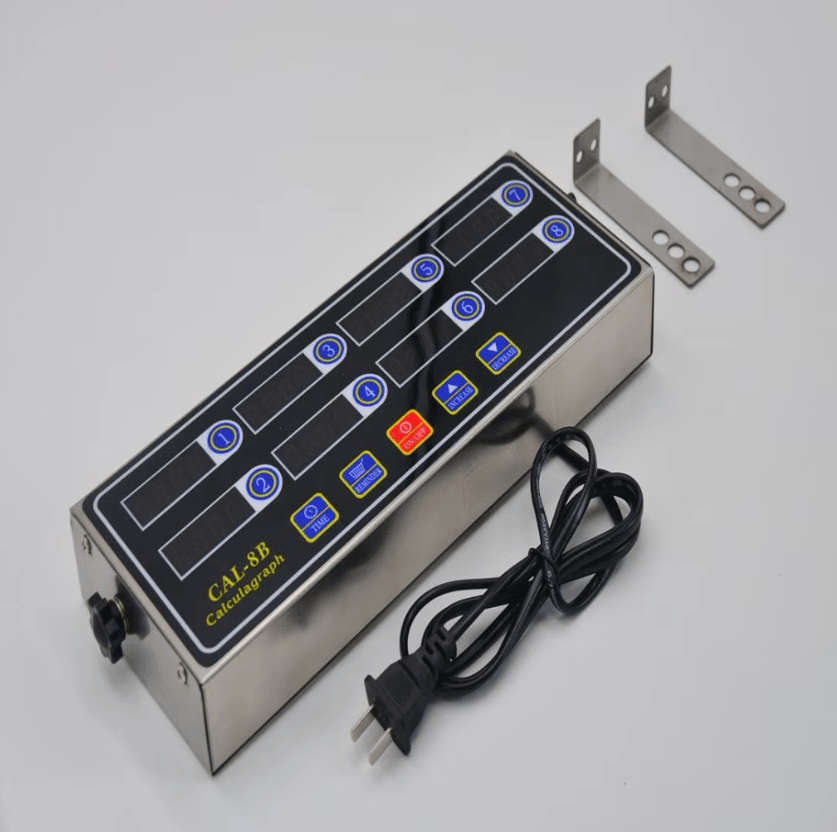 CAL 8B Portable 8 Channel Commercial Kitchen Timer CAL 8B Portable 8 Channel Commercial Kitchen Timer