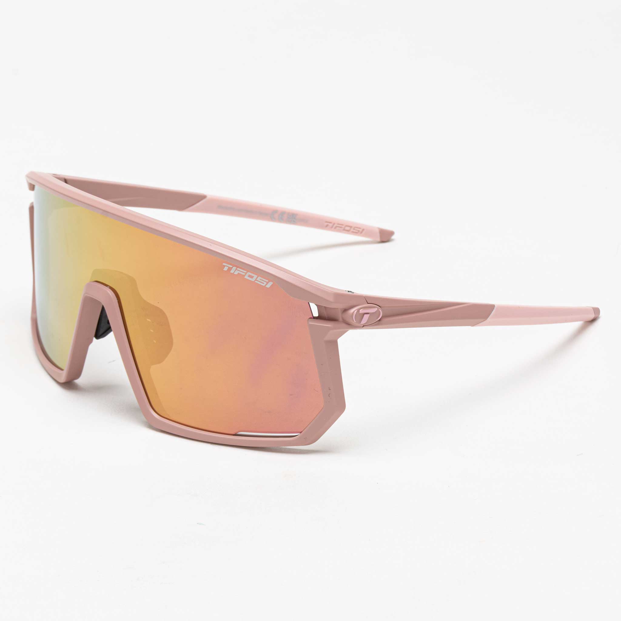 Tifosi Moab Sunglasses Sunglasses Matte Pink (Clarion Rose/AC Red/Clear)