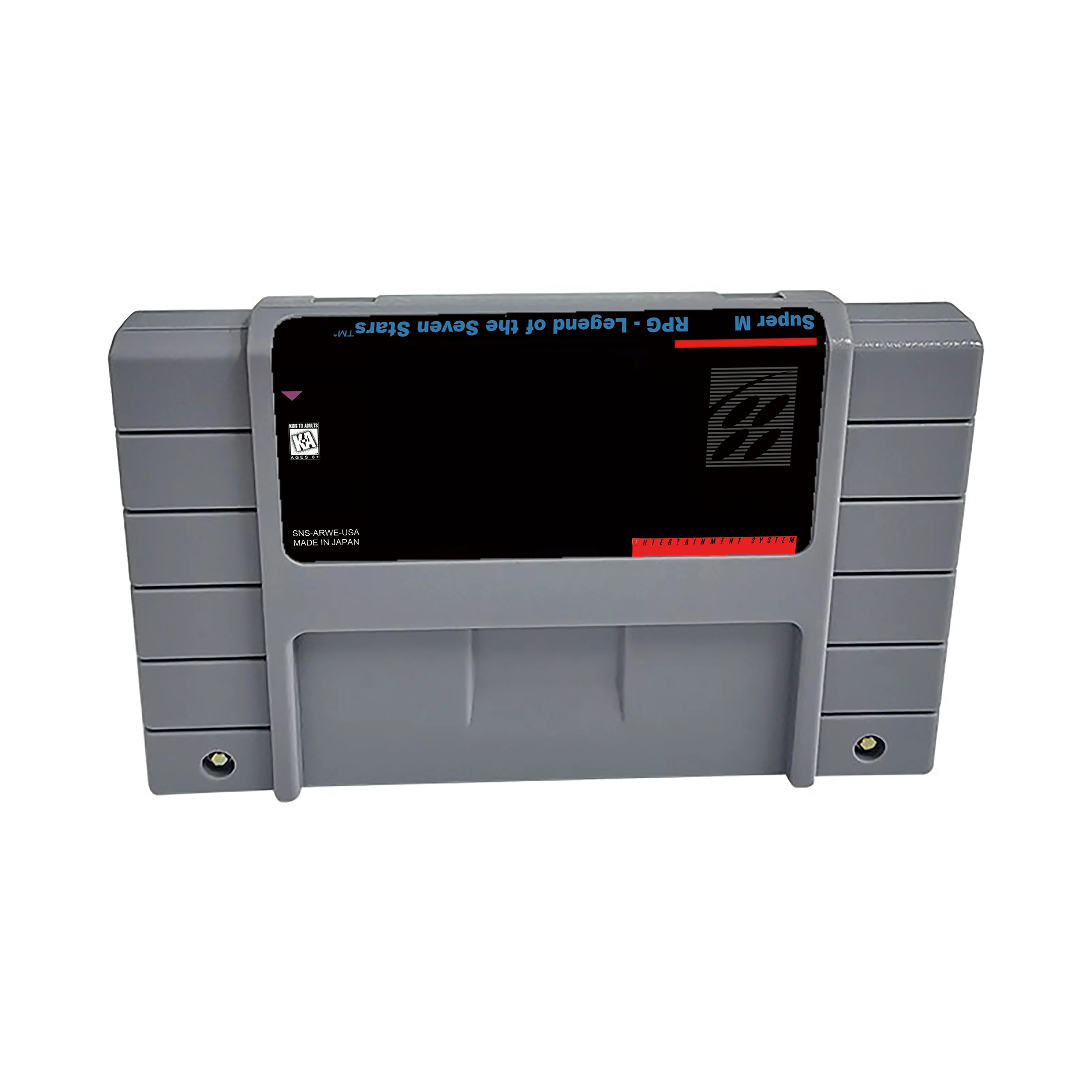 Super M RPG: Legend of the Seven Stars - Super Video Game - 16 Bit Game Cartridge For SNES Game Console