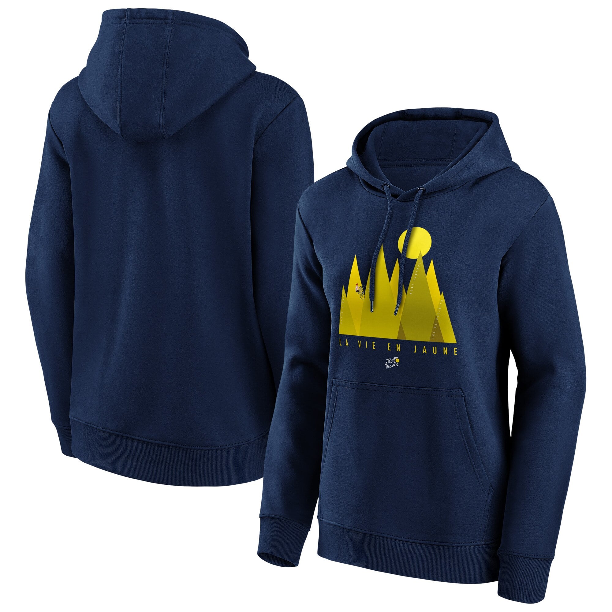 Tour de France Le Vie En Jaune Grafik-Hoodie – Damen