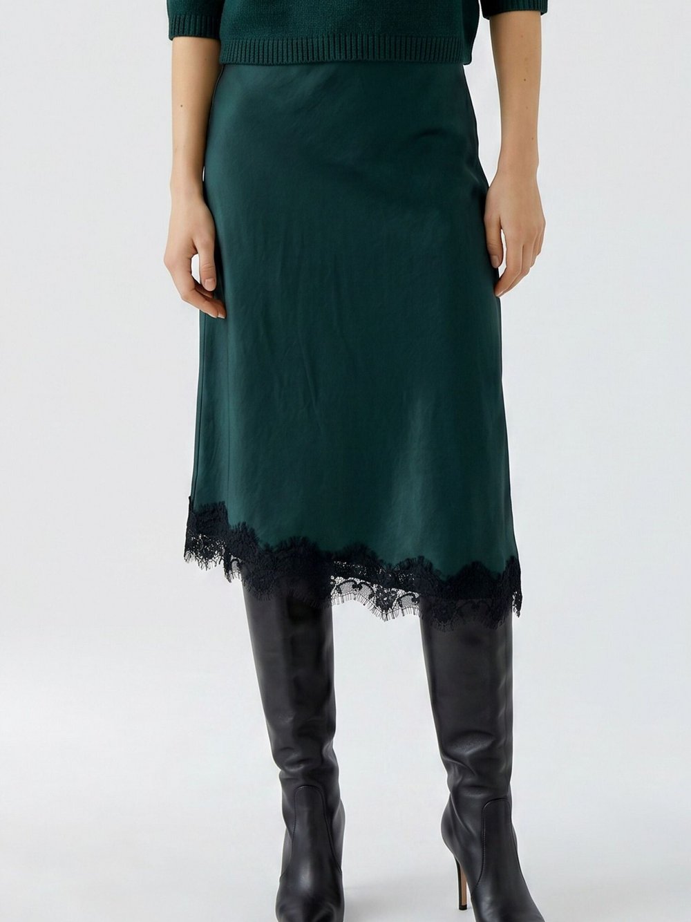 Oui Midirock Damen grün, 42