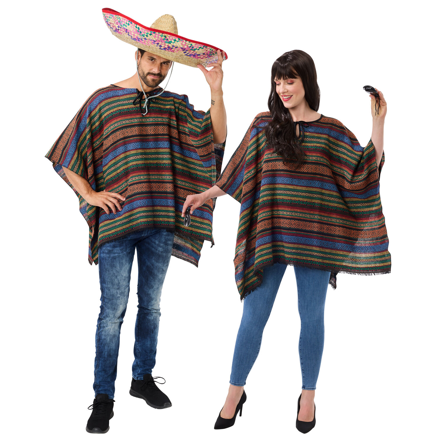 Poncho El Fiesta, bunt