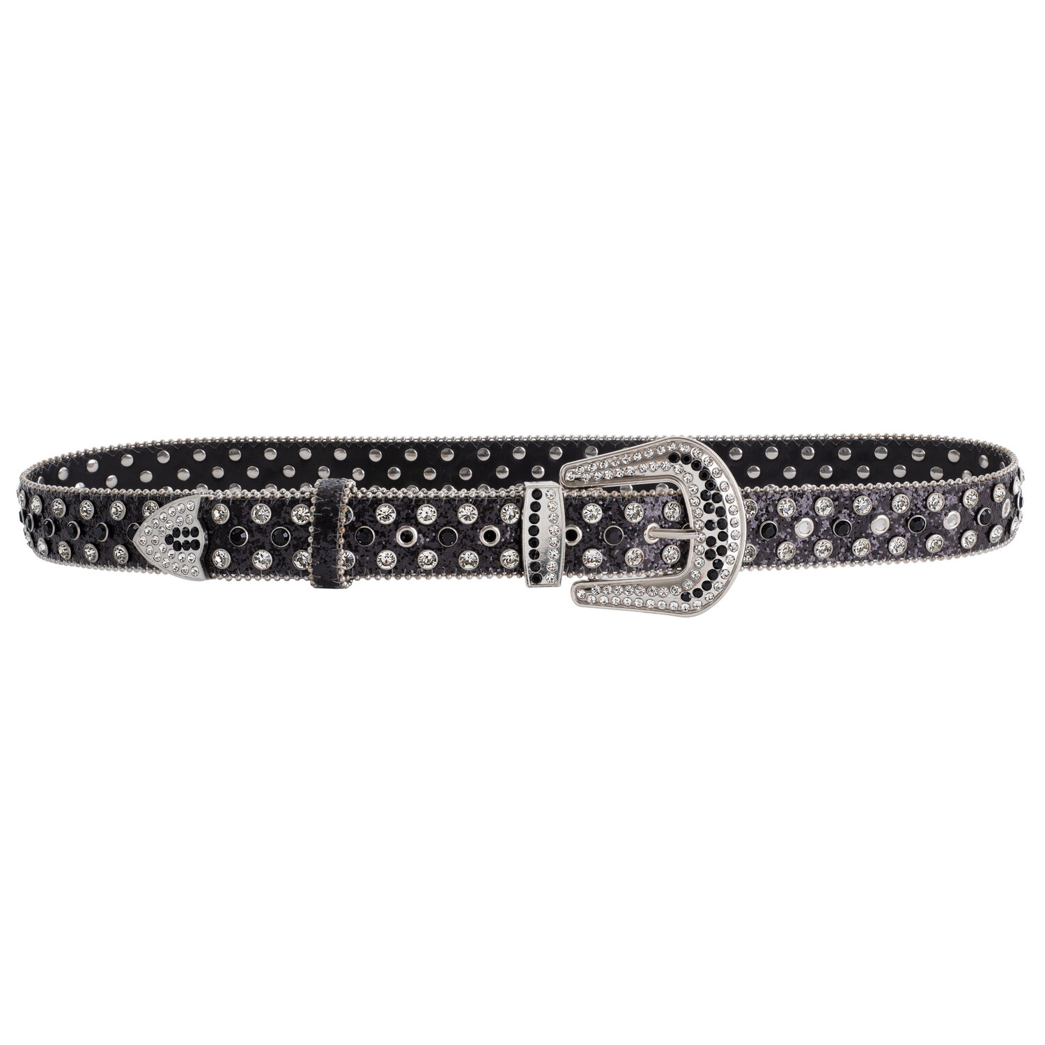 Ceinture "strass", noir