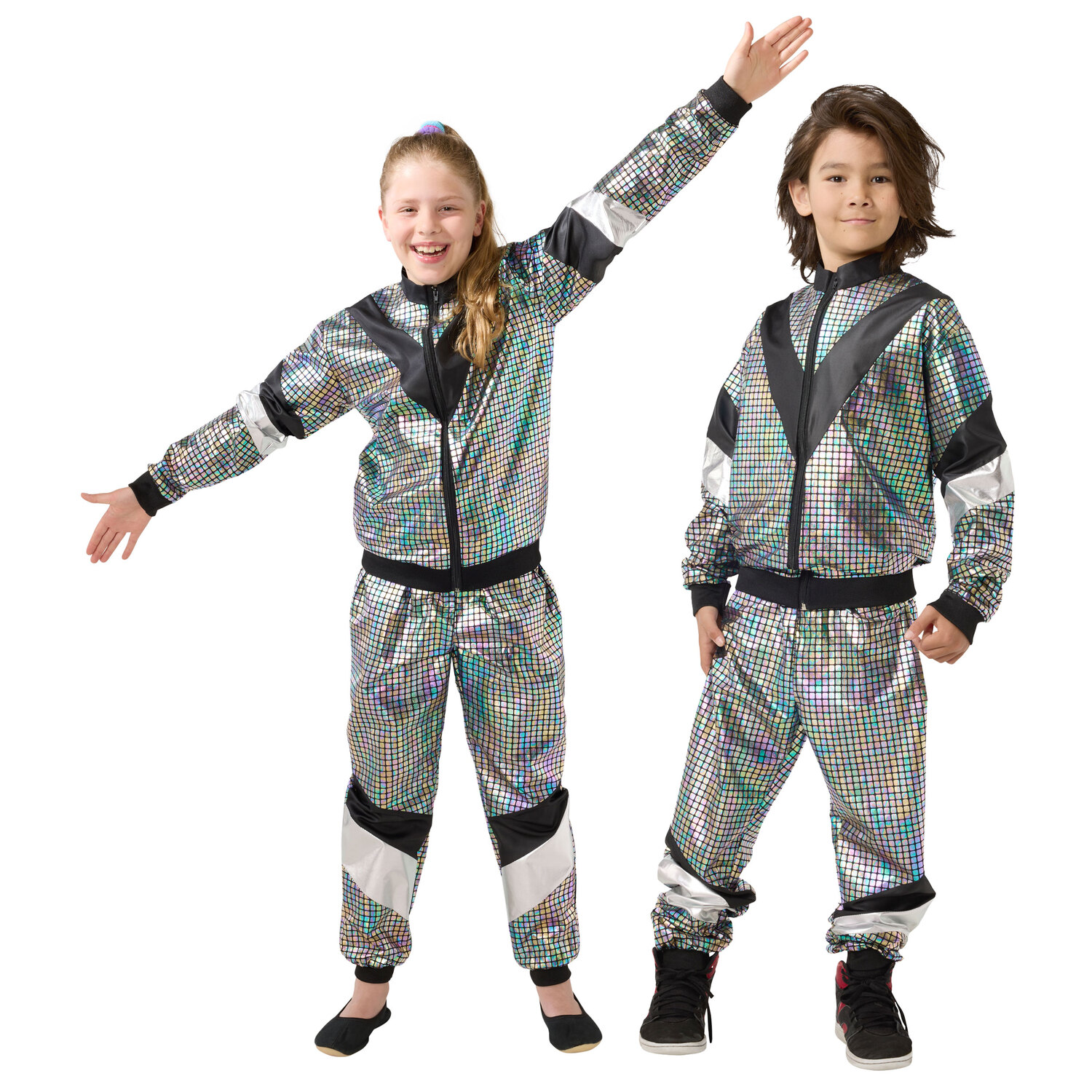 Kinder-Trainingsanzug 80er Holo