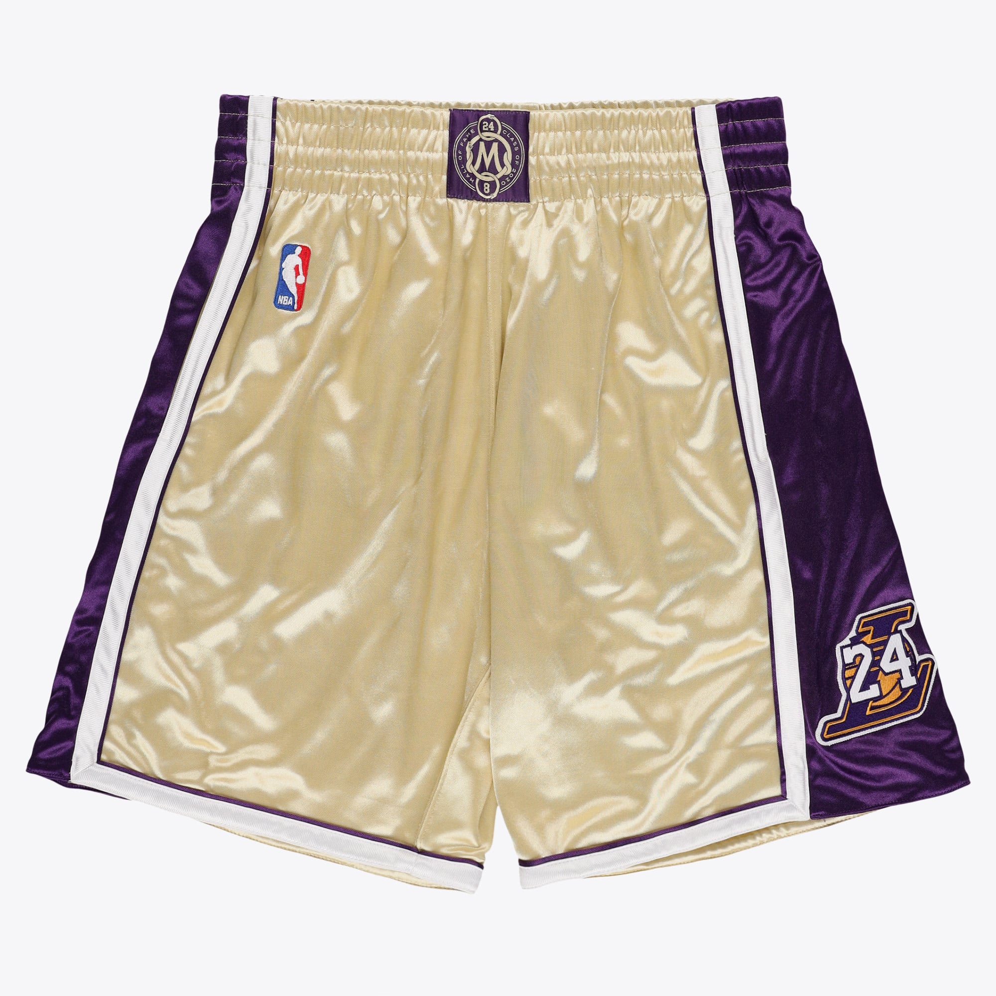 Short Authentique Classic Los Angeles Lakers Mitchell & Ness Kobe Bryant 2020 Hall of Fame – Or – Homme - Homme Taille: L