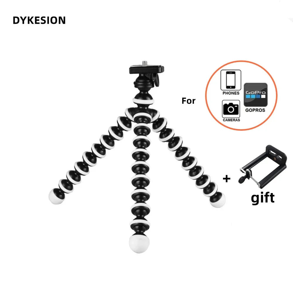 Stative Stativ für Telefon, Mobile Kamera Halter Clip, Smartphone Einbeinstativ Ständer, Octopus Mini Stativ Stativ