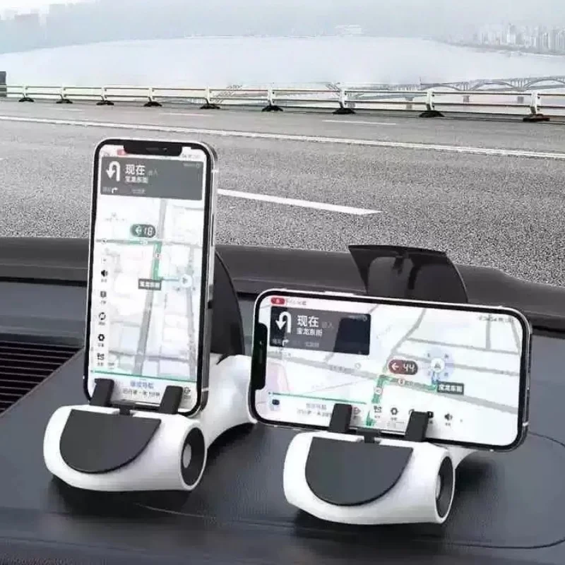 Car Model Phone Stand Bracket Foldable Car Dashboard Phone Holder 360° Rotation Universal Mobile Phone Holder Car Accessories
