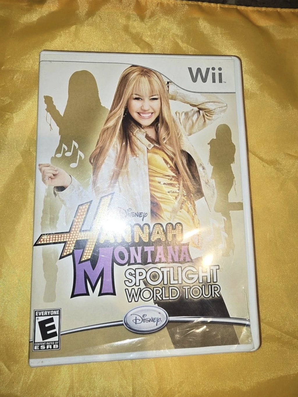 Disney Video Games & Consoles | Disney Hannah Montana: Spotlight World Tour Wii Video Game Like New | Color: Purple/Yellow | Size: Os
