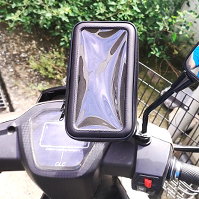 Motorrad Fahrrad Telefon Halter Universal Handy Fahrrad MTB Lenker Halterung Cradle Tasche für iPhone 11 X Xs Max 8 7 plus Samsung