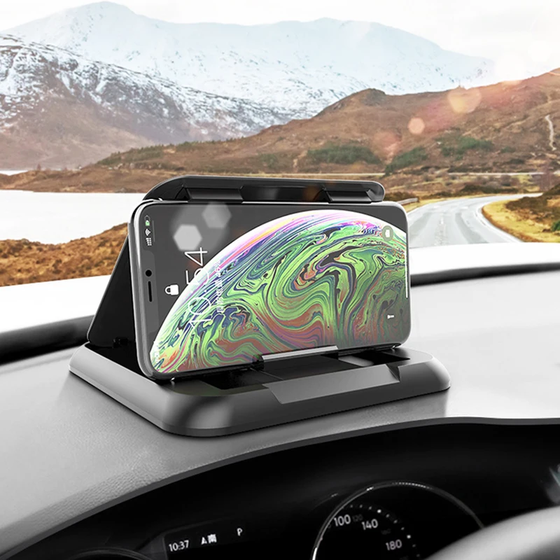 Universal Auto Telefon Halter Halterung Anti Slip GPS Navigation Unterstützung Auto Smartphone Stehen Dashboard Halter Für Telefon Auto Waren