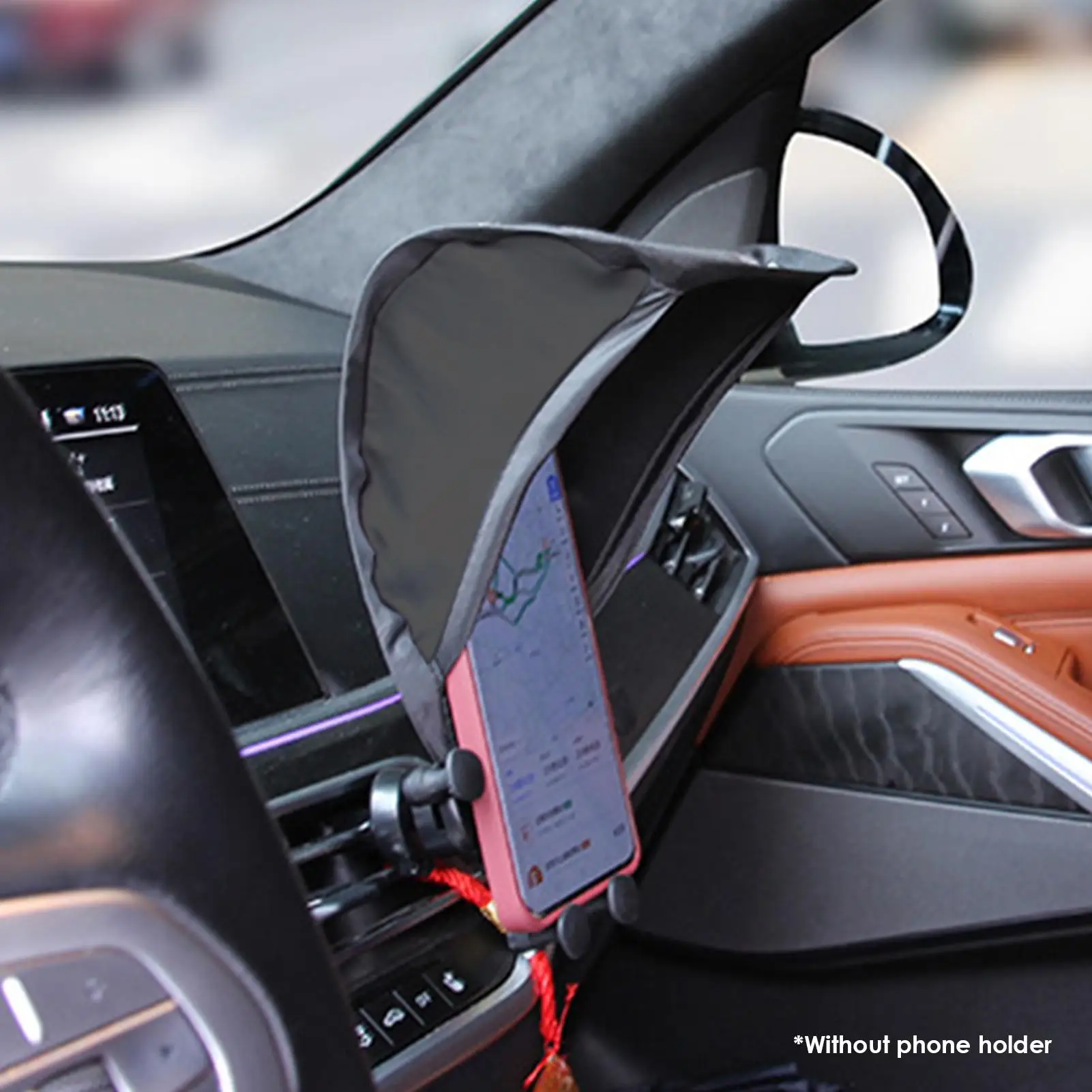Car Cell Phone Sunscreen Sunshield Phone Umbrella Sun Shade Sun Shade For Phone Mobile Phone Holder Car Motorcycle