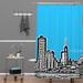 Deny Designs Bird Ave Chicago Single Shower Curtain Polyester | 72 H x 71 W in | Wayfair 13584-shocur