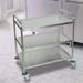 Luxor SteelCart Utility Cart Metal in Gray | 37 H x 33.5 W x 21 D in | Wayfair ST-3