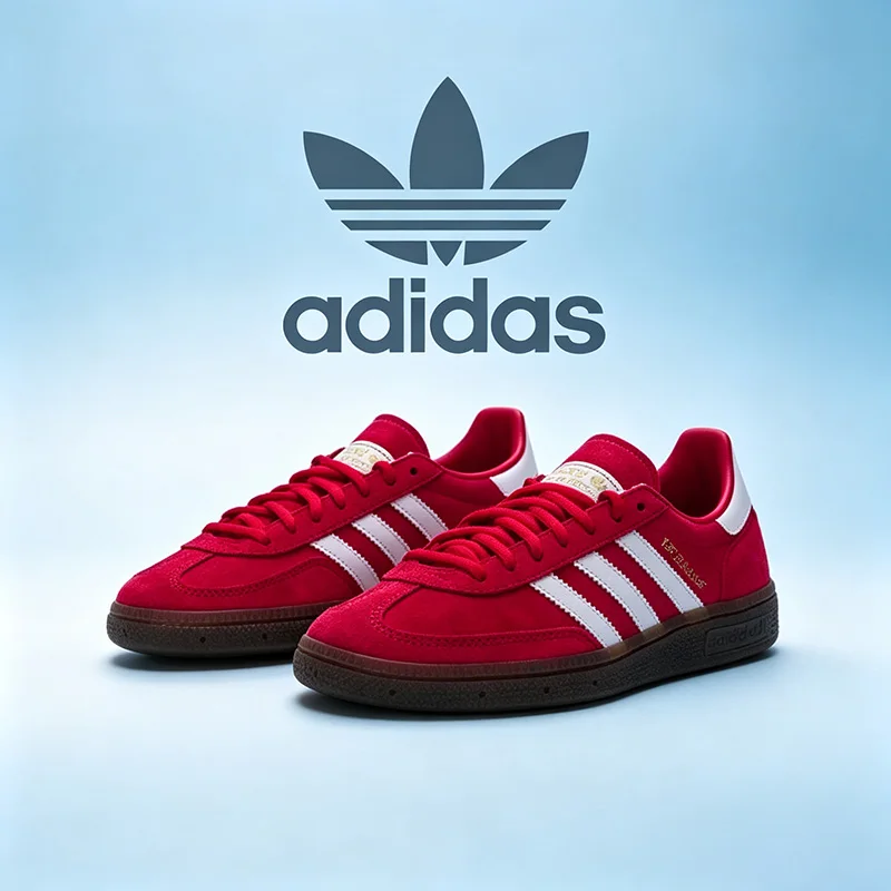 Adidas 2026new Handball Spezial Wildleder-Sneakers für Herren und Damen Rot Weiß Freizeitschuhe Gummisohle Retro-Trainer KH6039