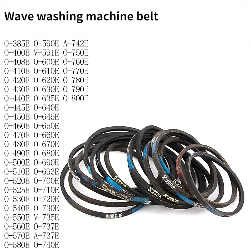 1Pcs Universal washing machine belt O type for Haier semi/automatic washing machine parts motor belt triangle belt