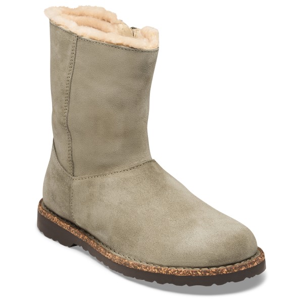 Birkenstock - Women's Uppsala Zip Suede Shearling - Winterschuhe 37 - Narrow | EU 37 beige