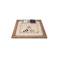 Uber Games – Tournament Carrom Board Set – 35 x 35 inch Official Size Tournament quality board incl Carrom Men - Hardwood edges for fantastic rebound - Suitable for serious & competitive players