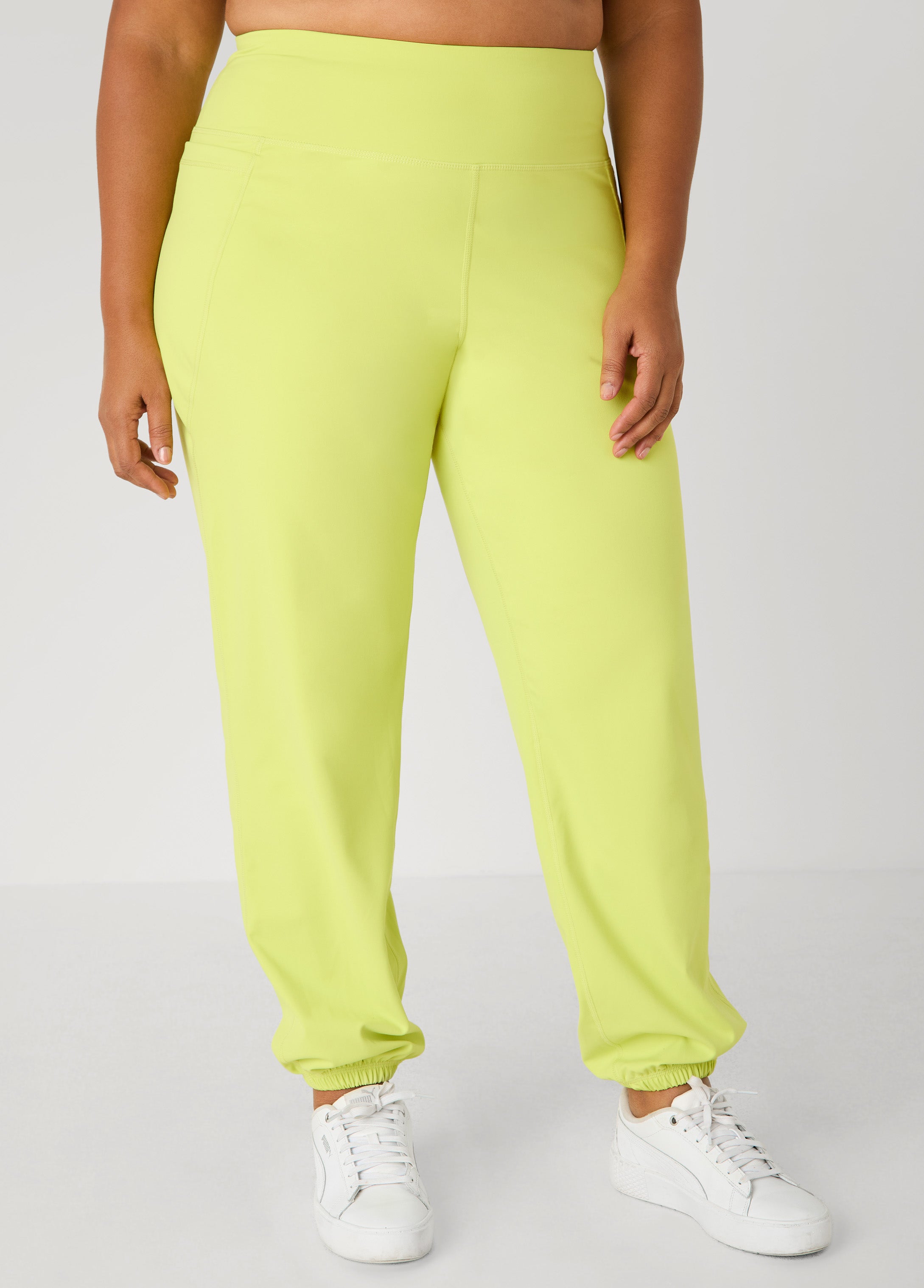 Plus Size Ashley Sport High Waist Joggers - Ashley Stewart