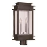 Livex Lighting Princeton 20 Inch Tall 2 Light Outdoor Post Lamp - 2017-07