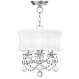 Livex Lighting Newcastle 13 Inch 3 Light Semi Flush Mount - 6303-91