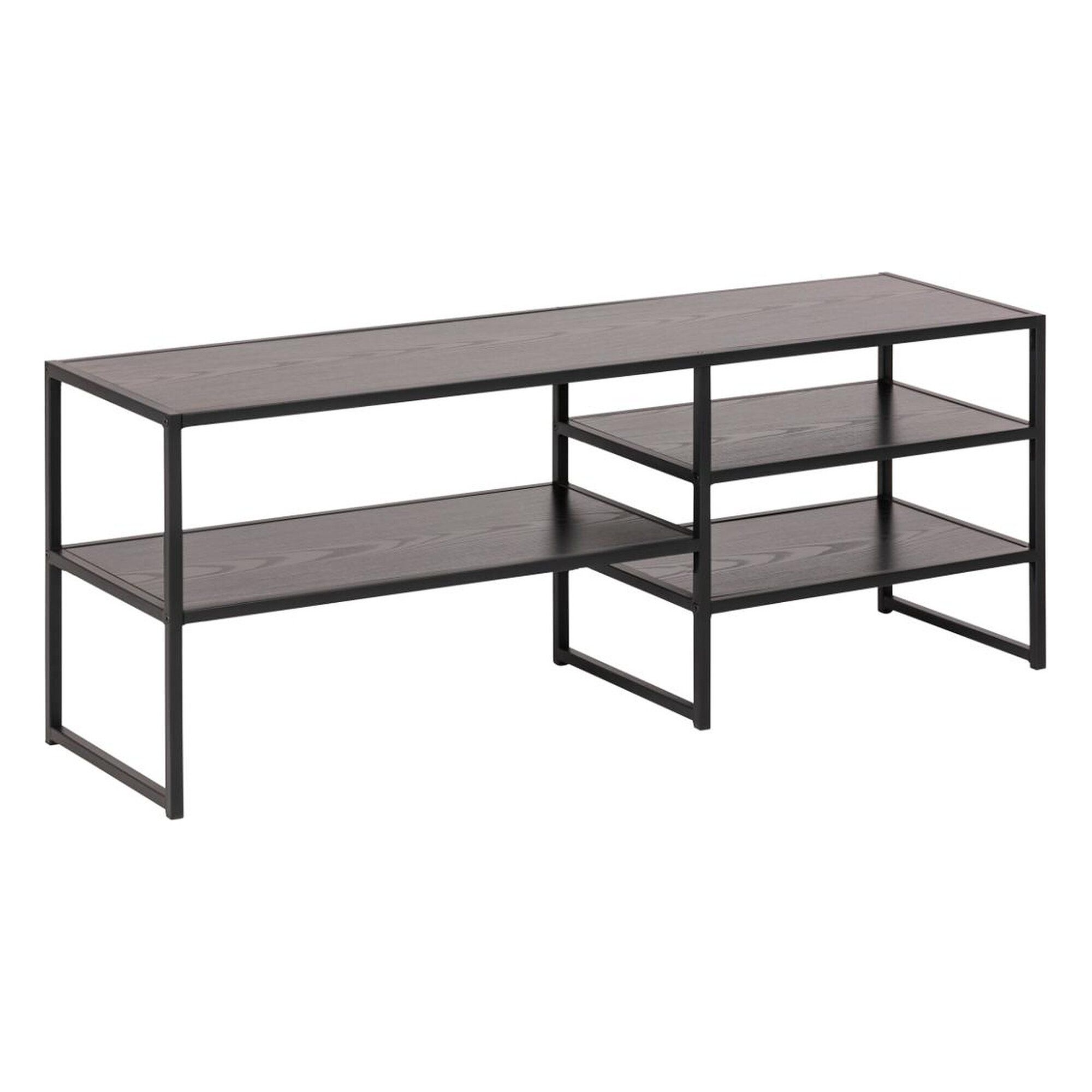Actona »Seaford« TV-Tisch Esche schwarz Dekor 120x46x33 cm / Esche schwarz Dekor