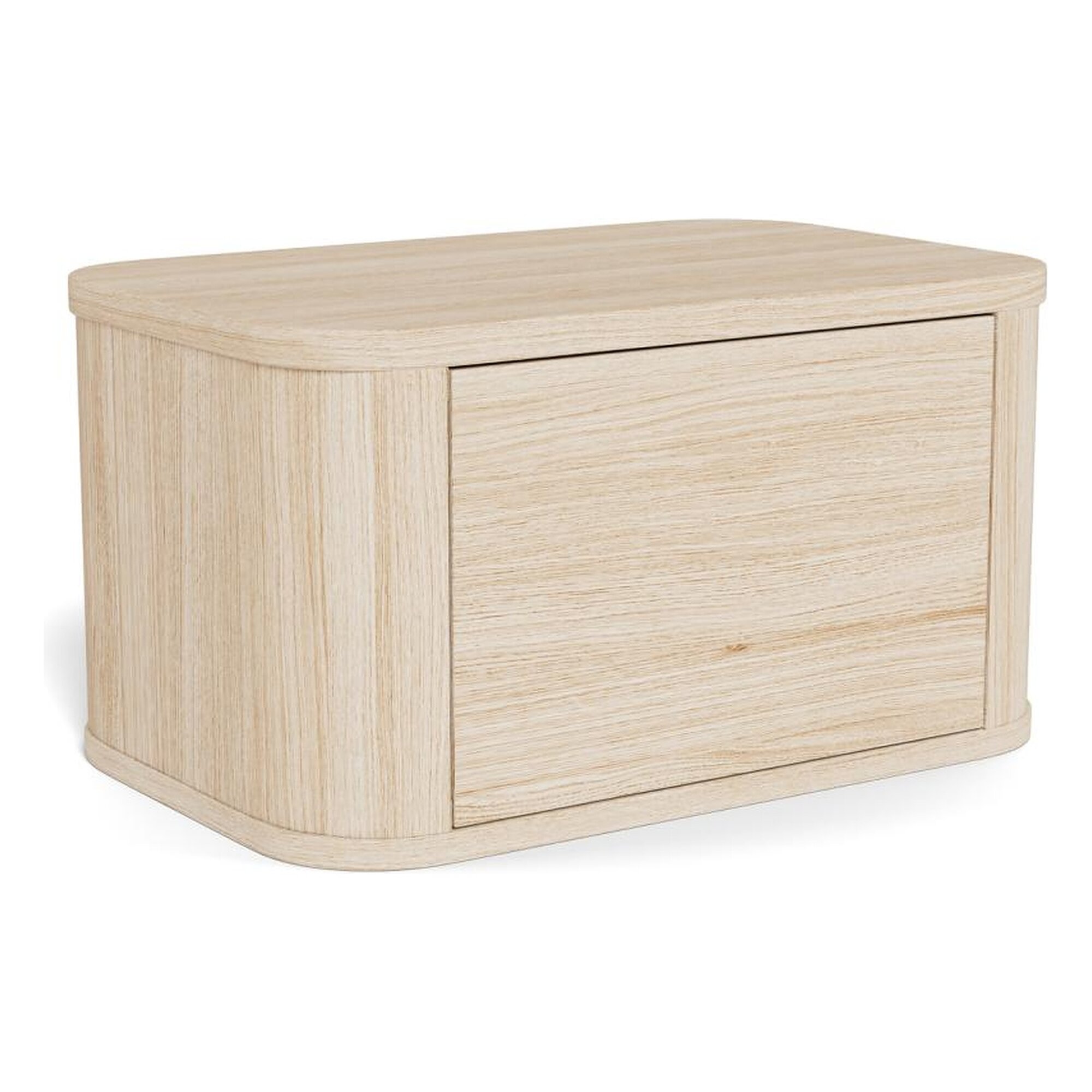 Actona »Atmore« Nachttisch Eiche weiß Dekor 46x25x30 cm / Eiche weiß Dekor