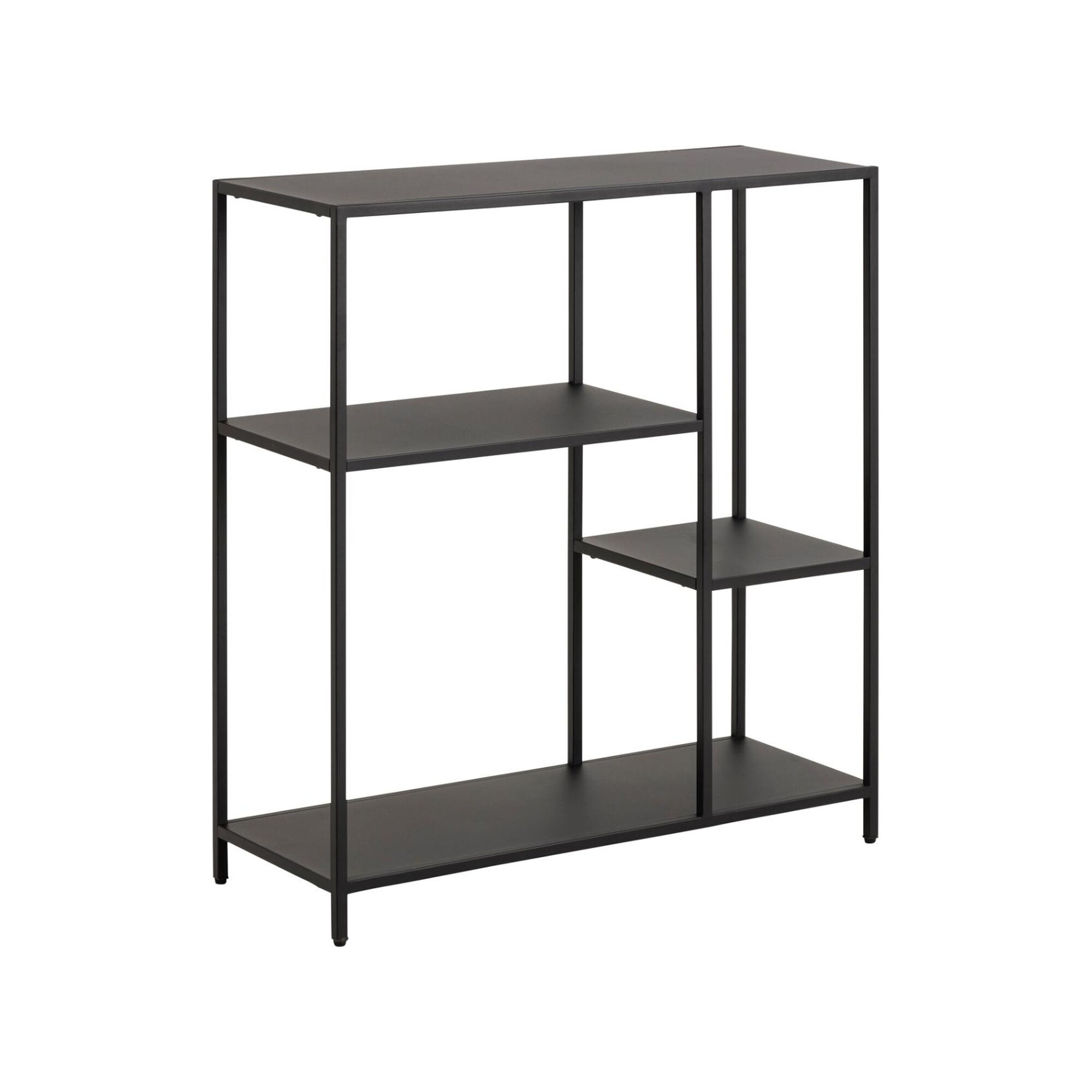 Actona »Newcastle« Regal Stahl schwarz 79,5x86x30 cm