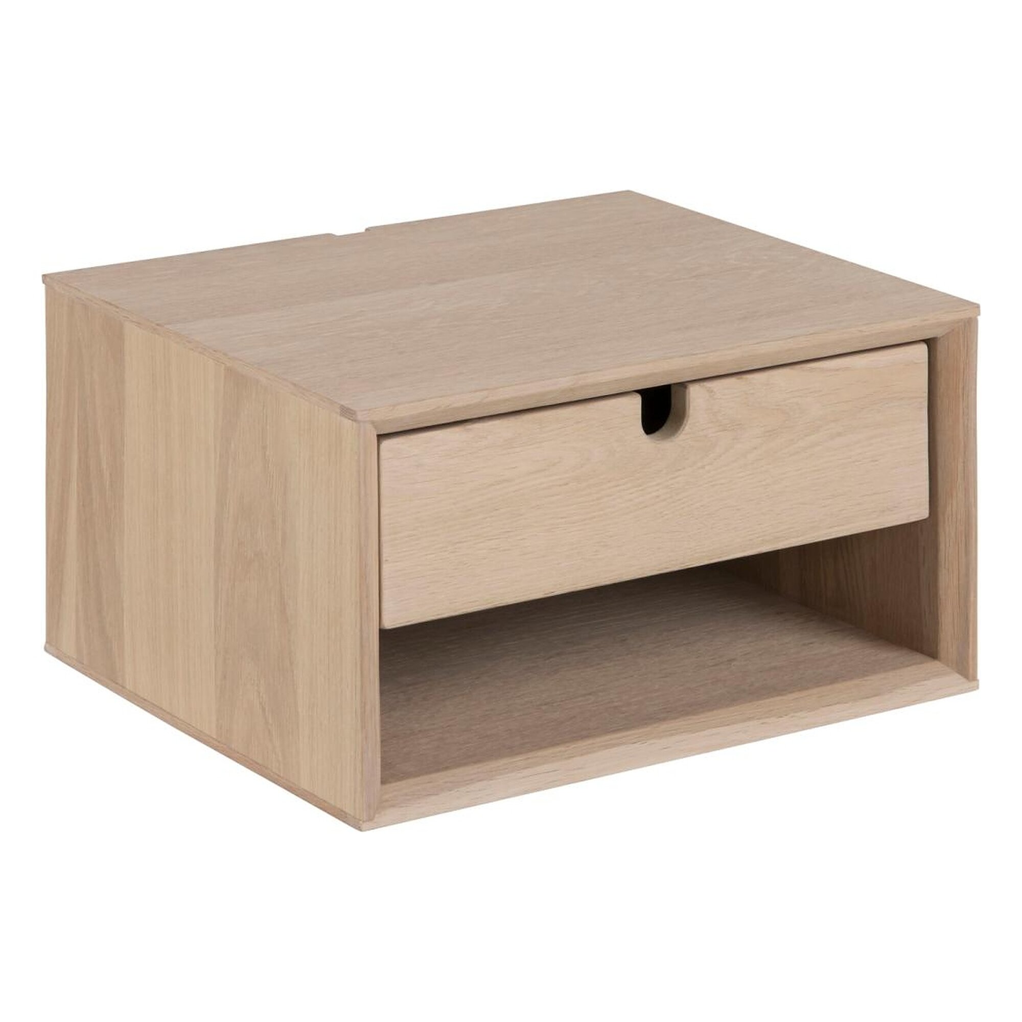 Actona »Century« Nachttisch Eiche weiß Furnier geölt 37x33x32 cm