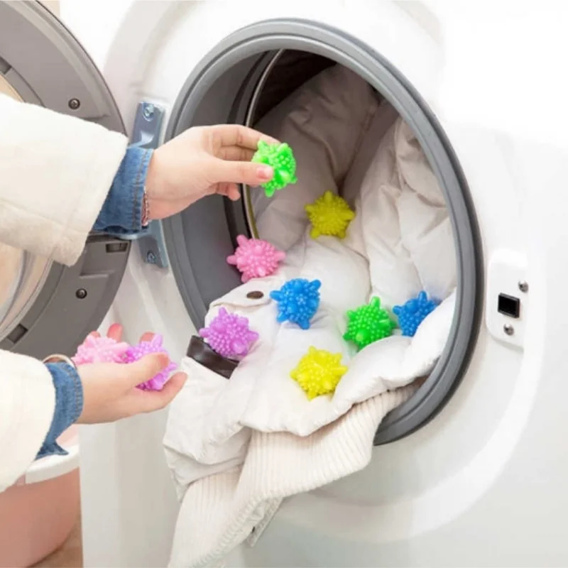 Laundry Ball PVC Washing Machine Decontamination Anti-Tangle Clothes Cleaning Ball Laundry Products Washing Machine Accessories