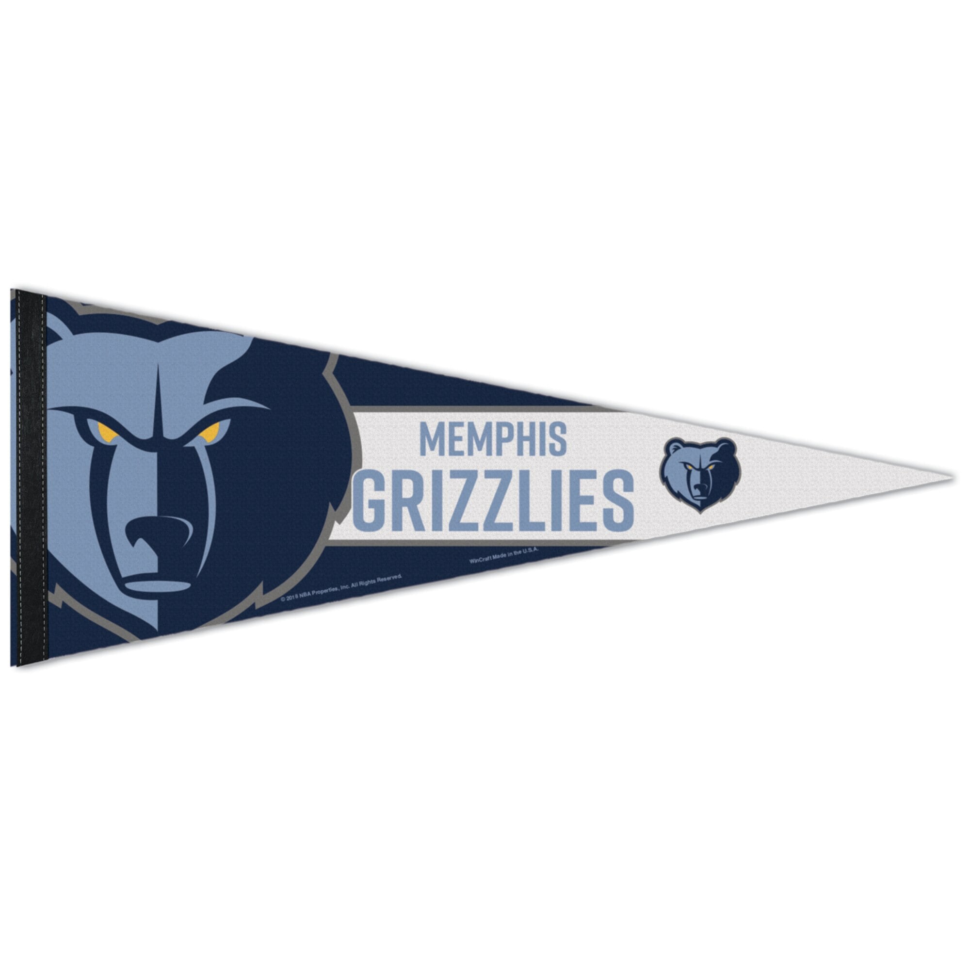 Memphis Grizzlies Premium-Wimpel – 30 B x 12 H Zoll