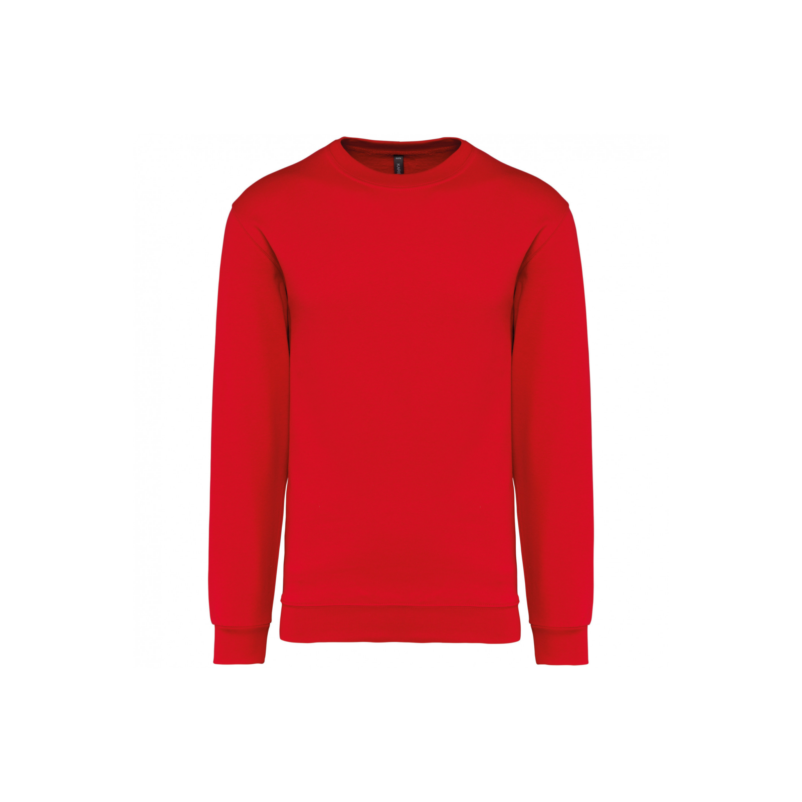 Sweat de travail col rond K474 rouge