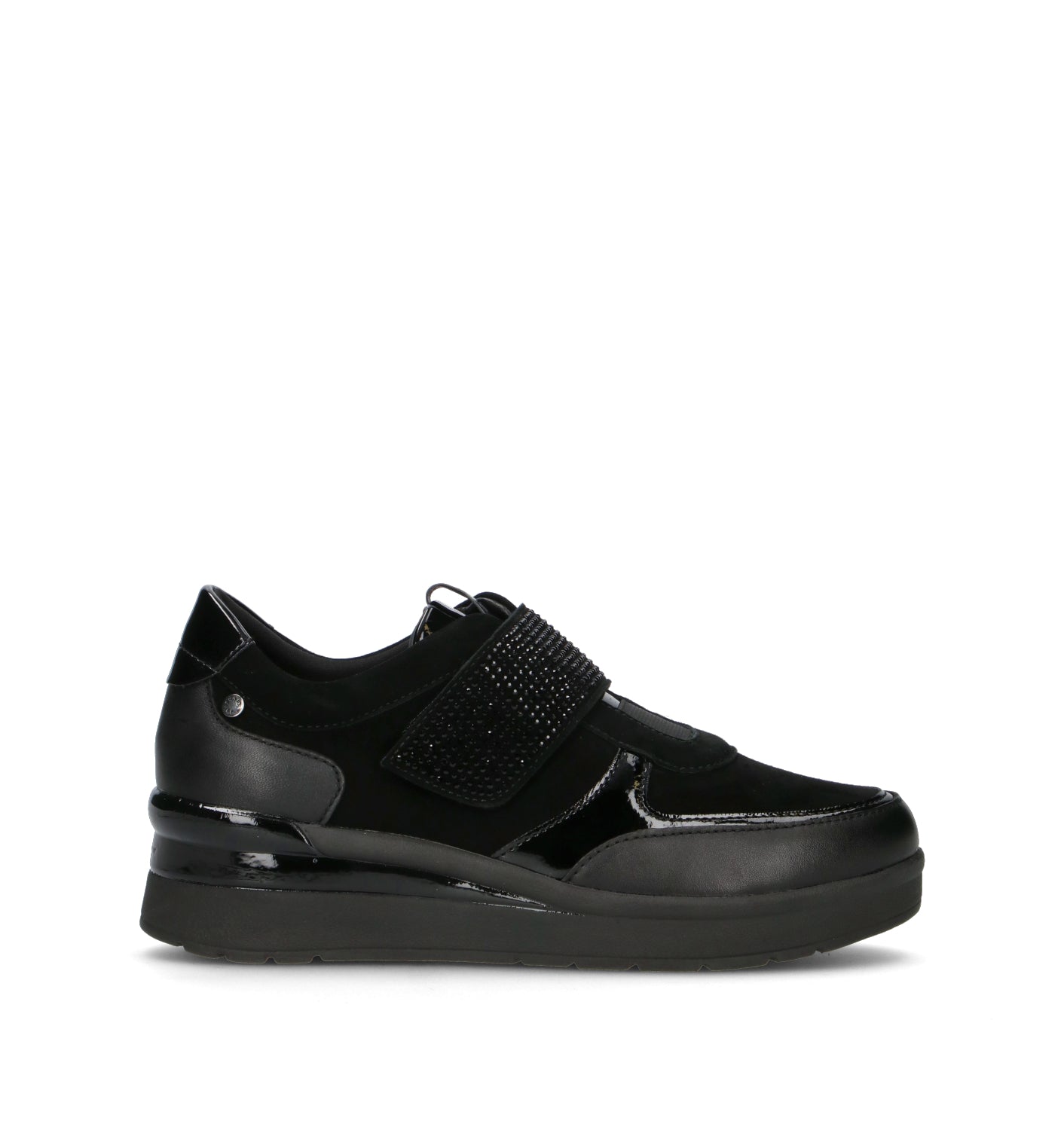 STONEFLY Stringata donna nera in pelle