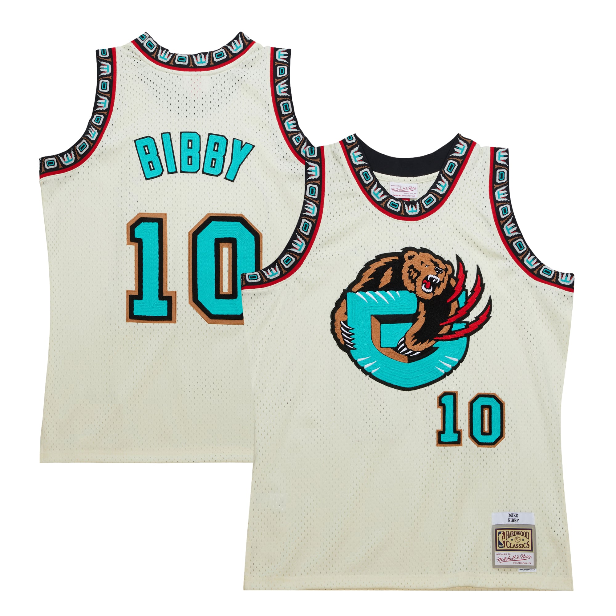 Vancouver Grizzlies NBA Maillot Swingman Chainstitch – Mike Bibby - Homme Taille: XL