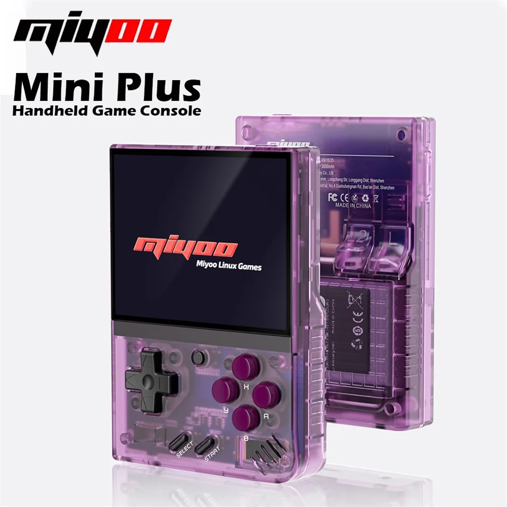 Console de jeu portable rétro MIYOO Mini Plus, écran IPS 3,5