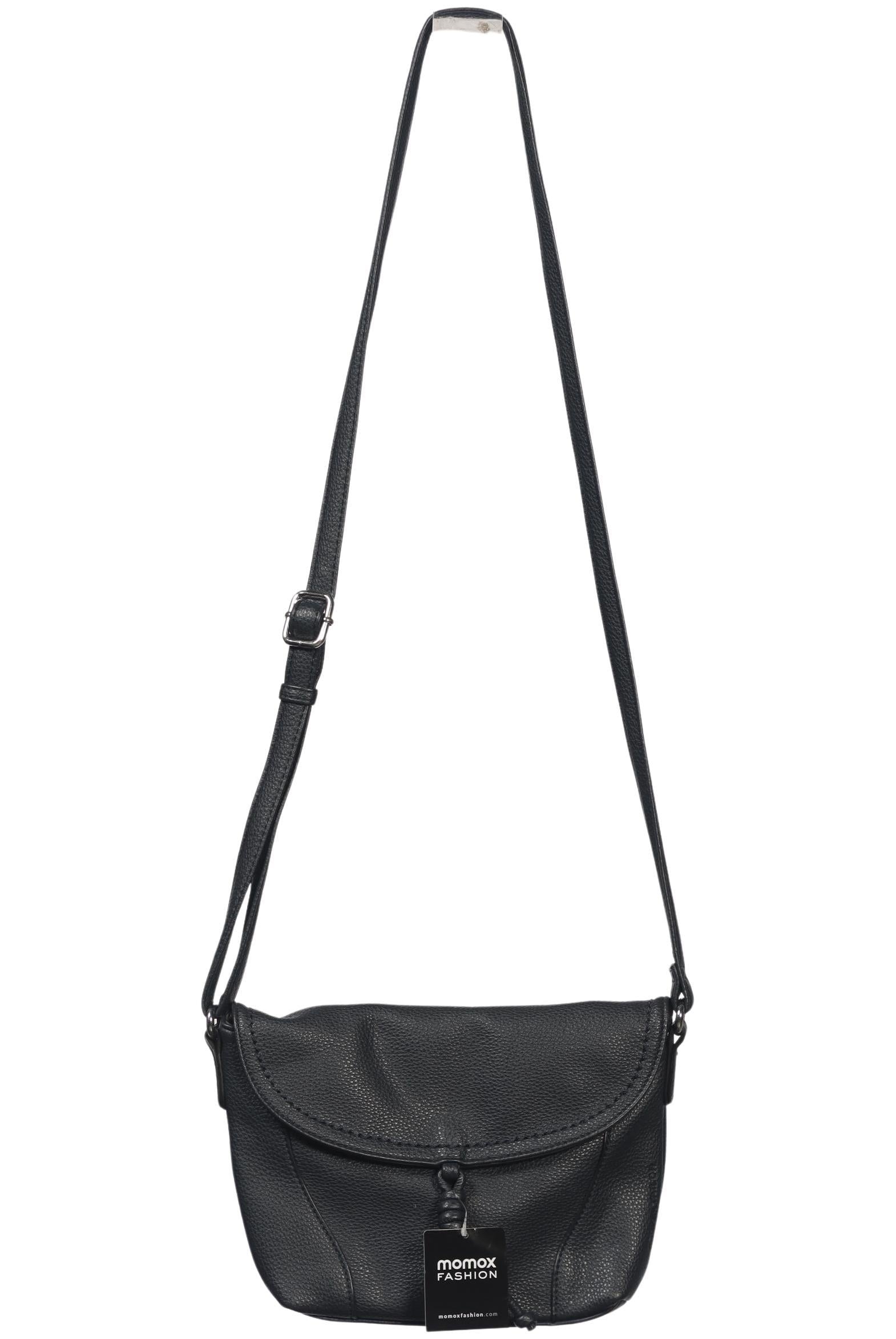 Tom Tailor Damen Handtasche klein, Gr. , Schwarz, kein / Etikett / Synthetik / Kunstleder