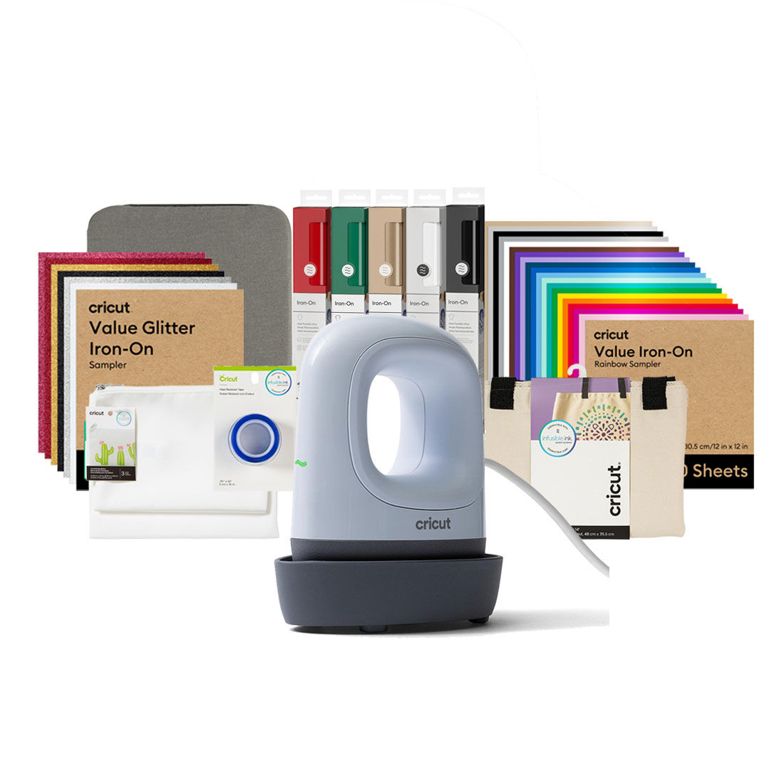 Cricut EasyPress Mini LT | Blue + Everything Bundle