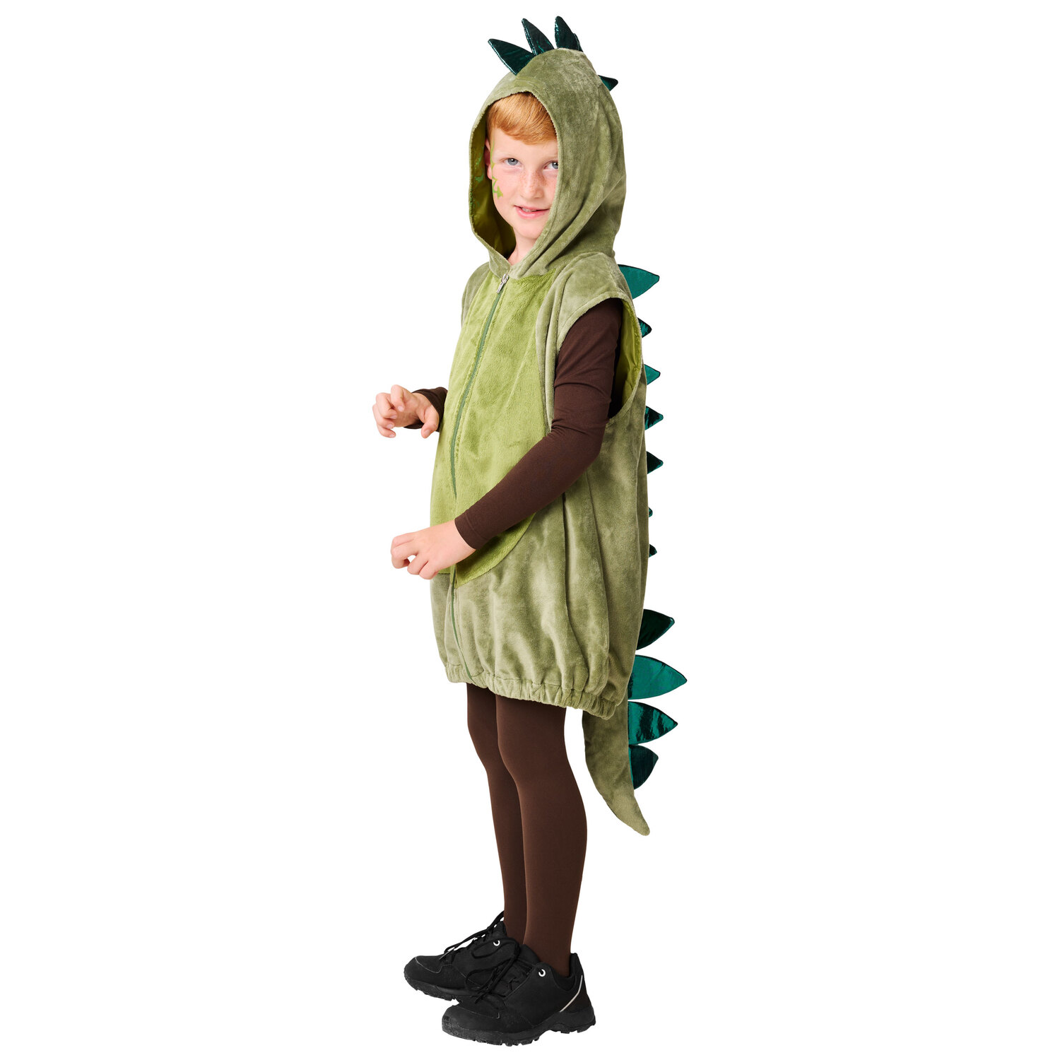 buttinette Déguisement "dragon" pour enfant, vert