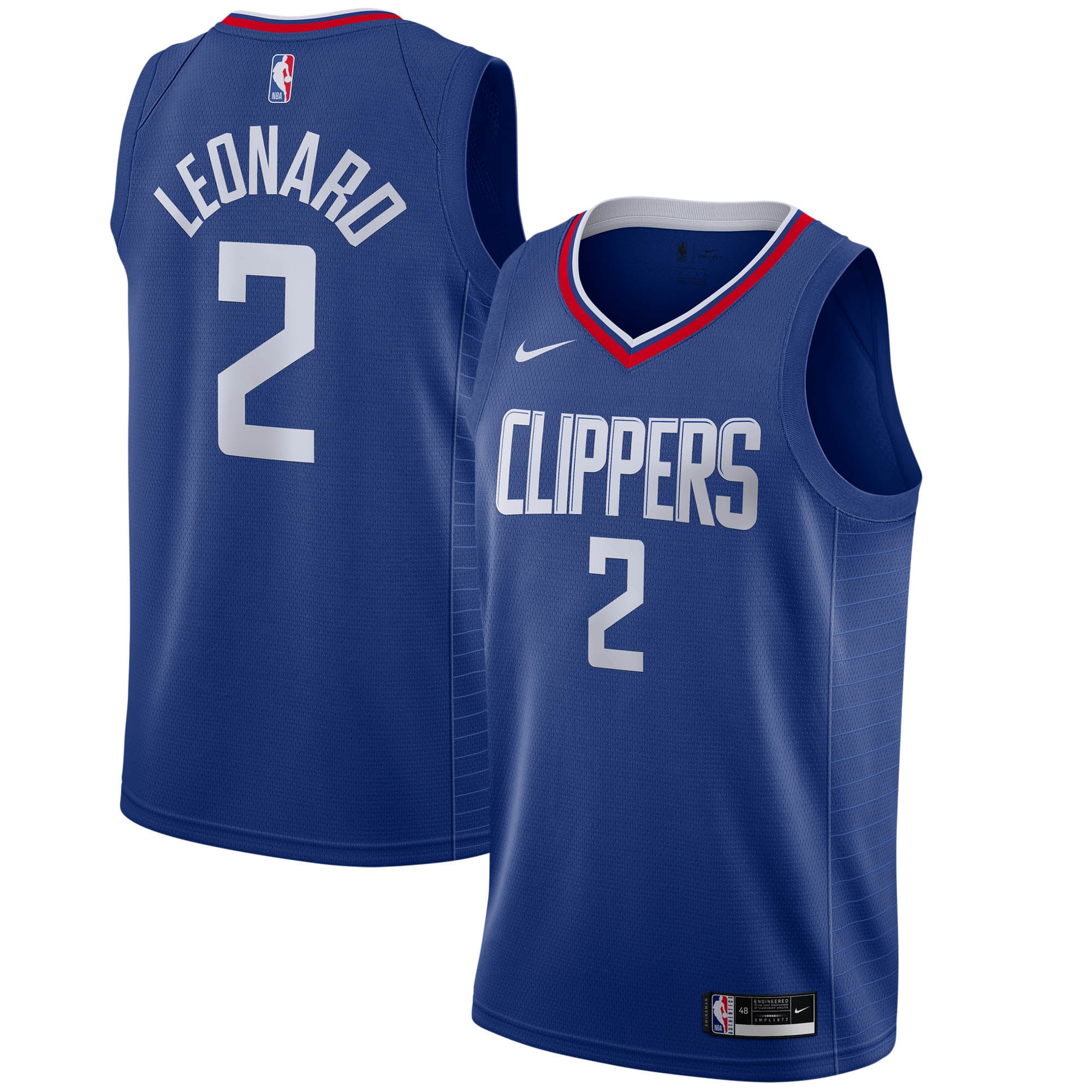 Maillot Los Angeles Clippers Nike Icon Swingman - Kawhi Leonard - Homme - Homme Taille: M