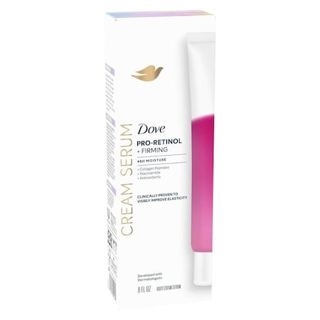DOVE 62760010 Pro-Retinol Plus Firming Cream Serum, 8 Ounce, 6PK