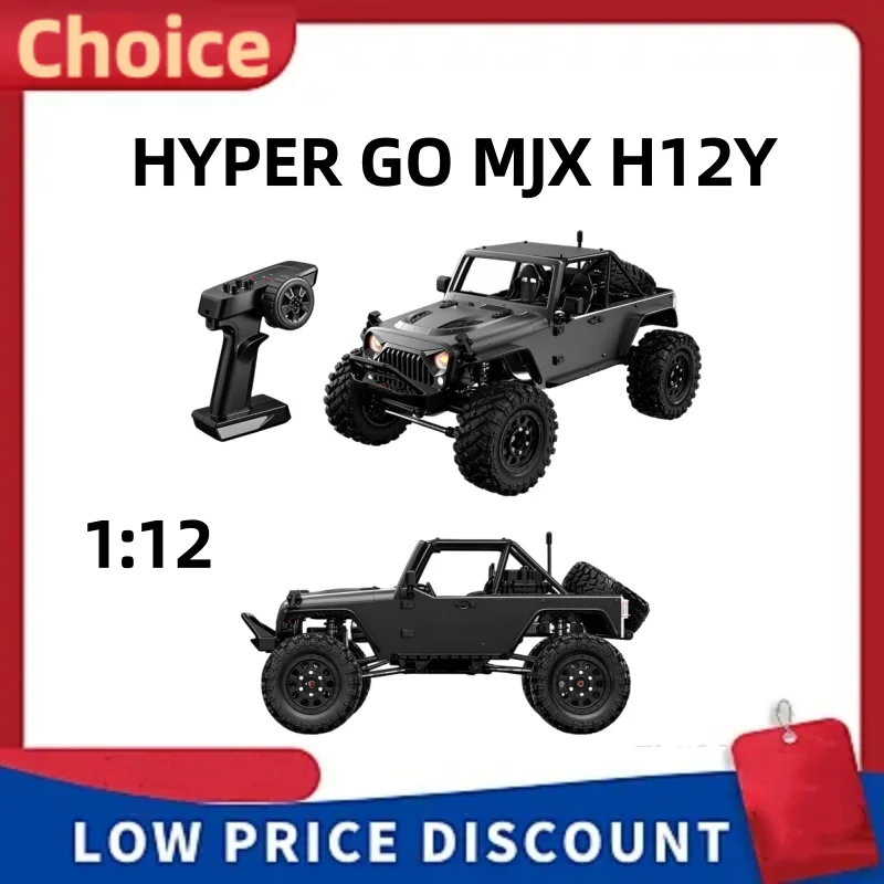 Local+ HYPER GO MJX H12Y 1:12 RC-Truck RC-Spielzeug 2.4G 4WD Bürstenloser Hochgeschwindigkeits-RC Professionelles Offroad-4x4-Fernsteuerfahrzeug RC-Autos für Erwachsene