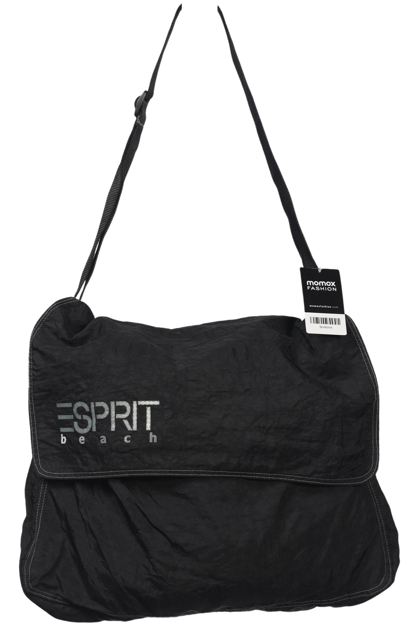 Esprit Damen Handtasche gross, Gr. , Schwarz, Synthetik