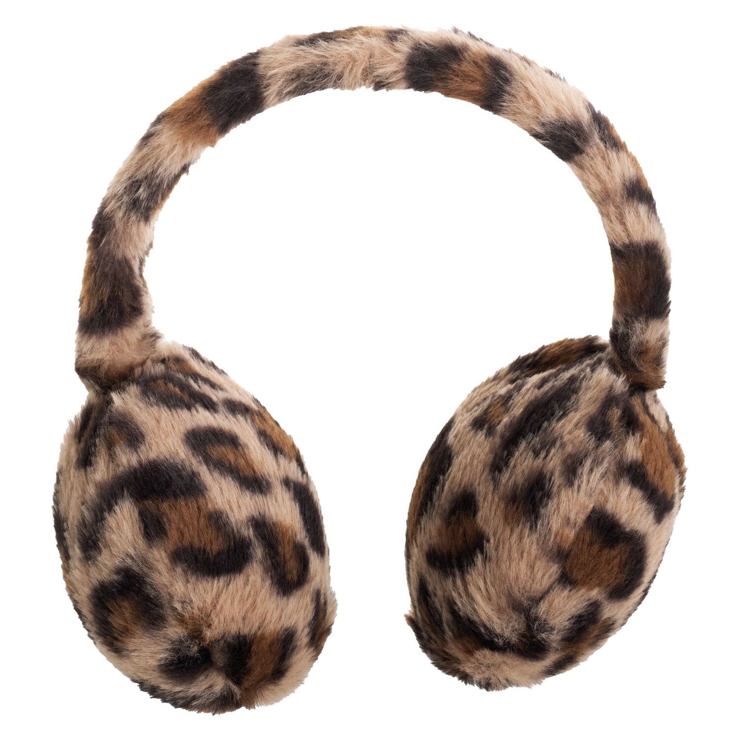 Cache-oreilles "Léo", marron/noir