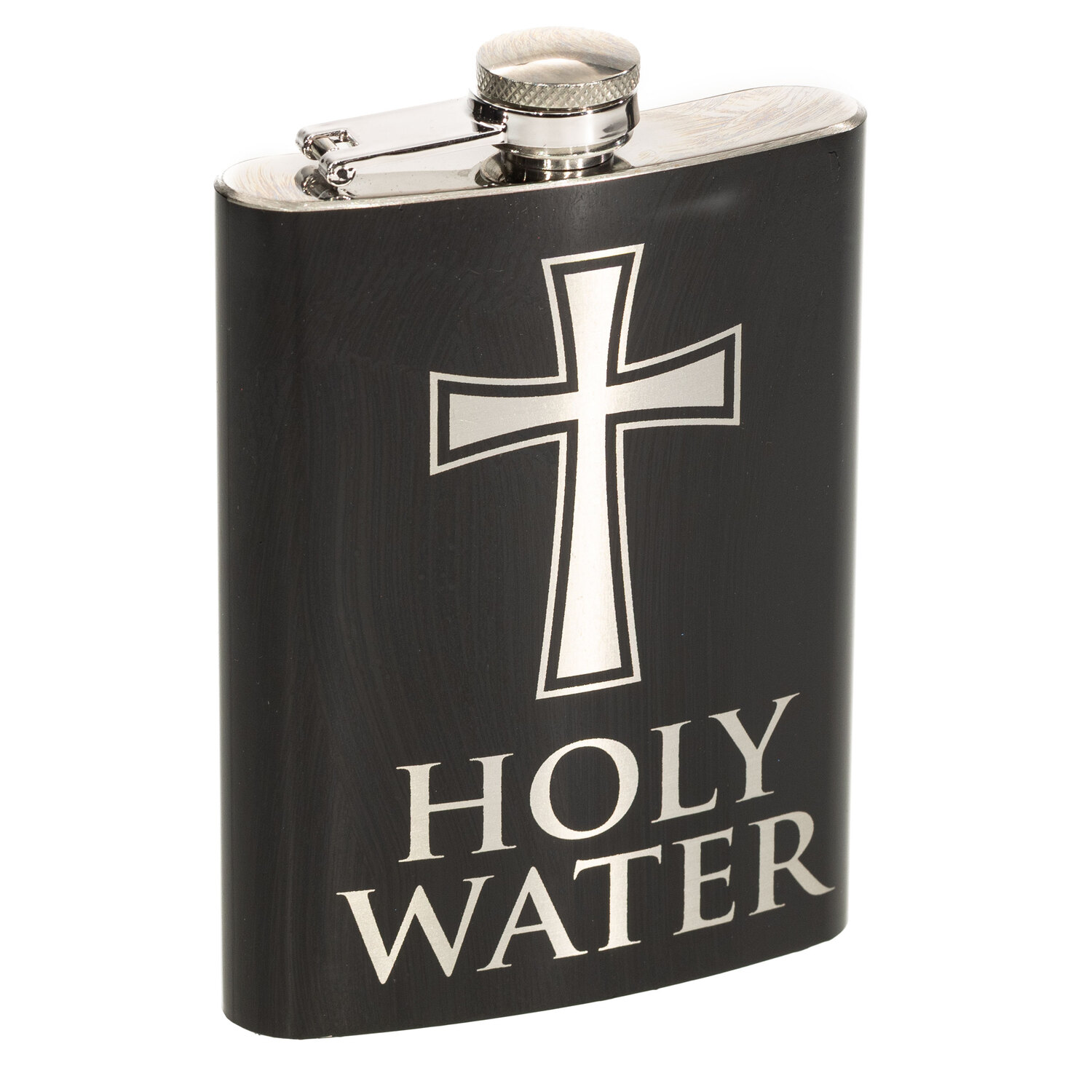 Flasque "Holy Water", noir