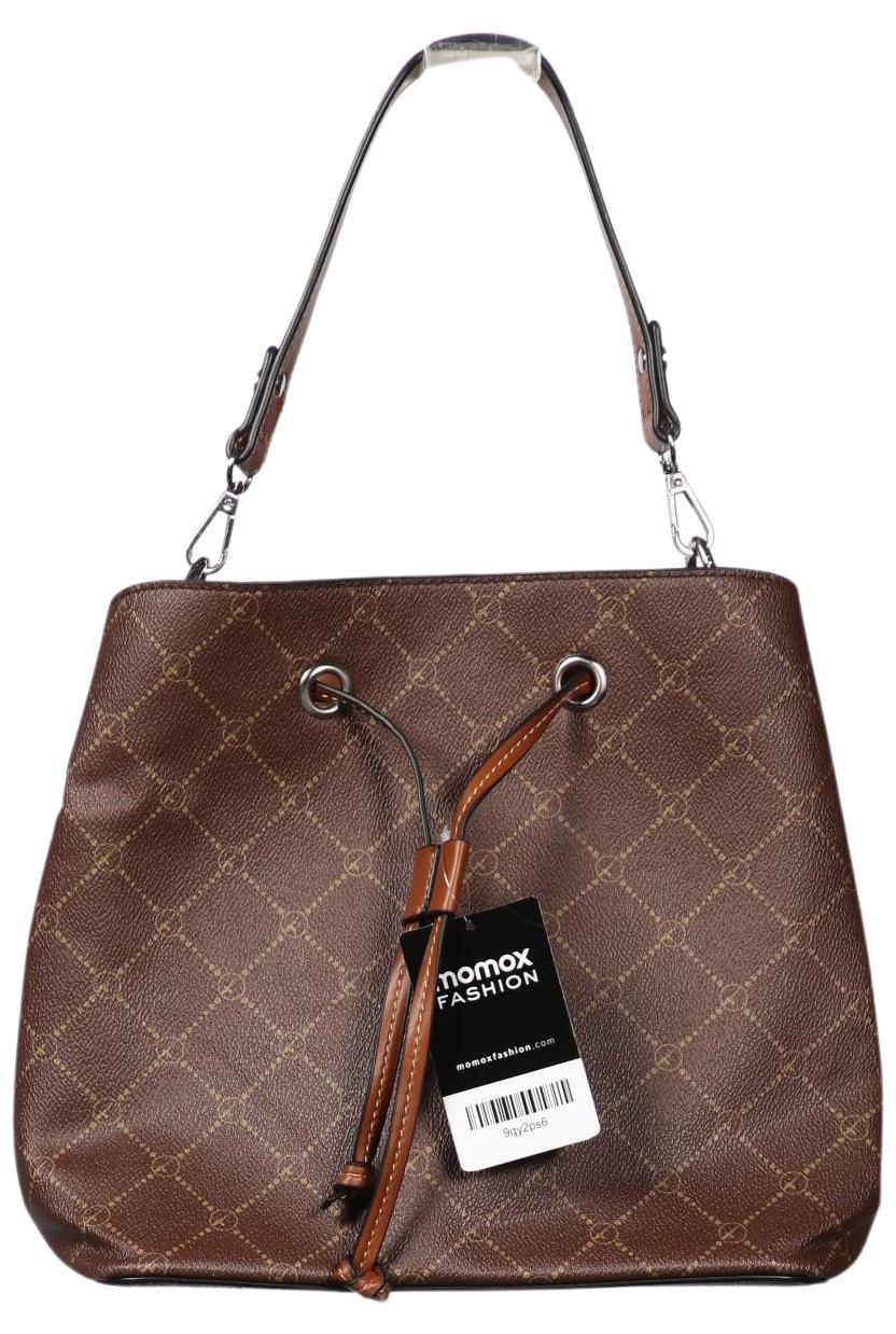 Tamaris Damen Handtasche klein, Gr. , Braun, Kunstleder