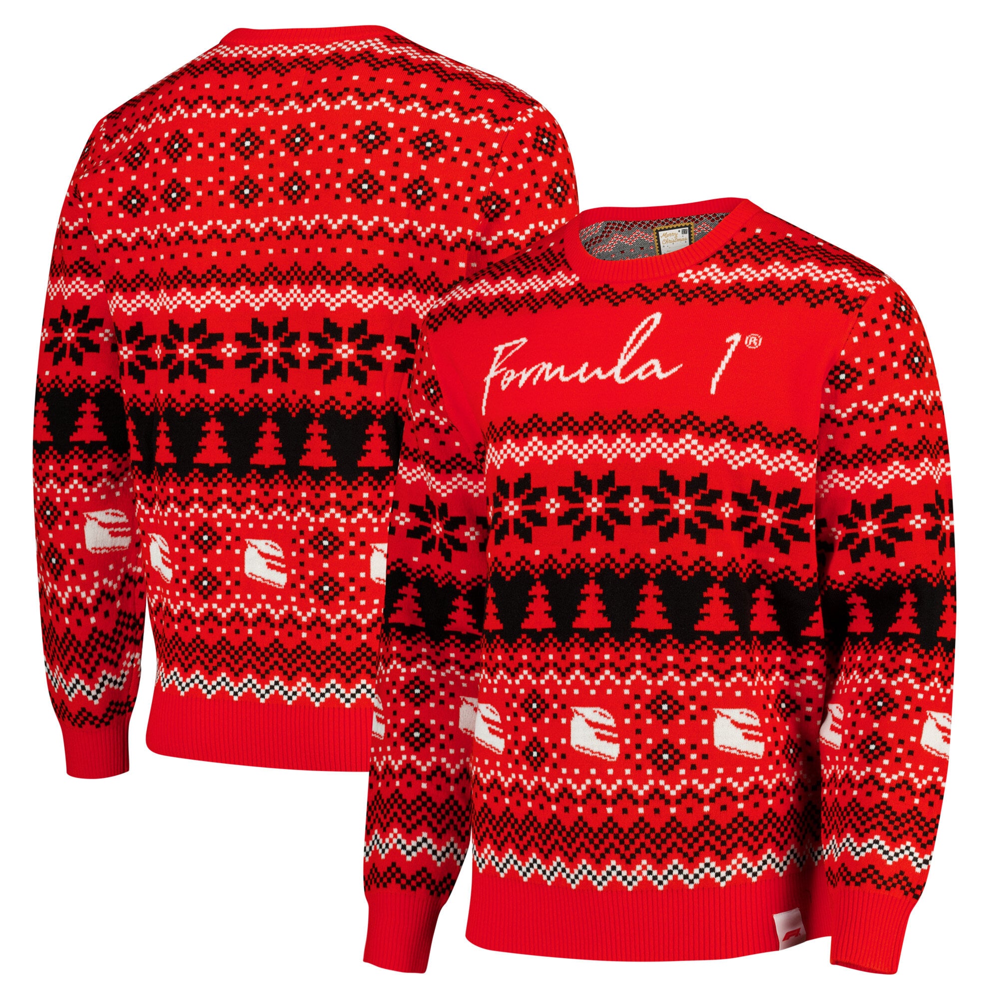 Pull de Noël Formule 1 Fair Isle - Homme Taille: M