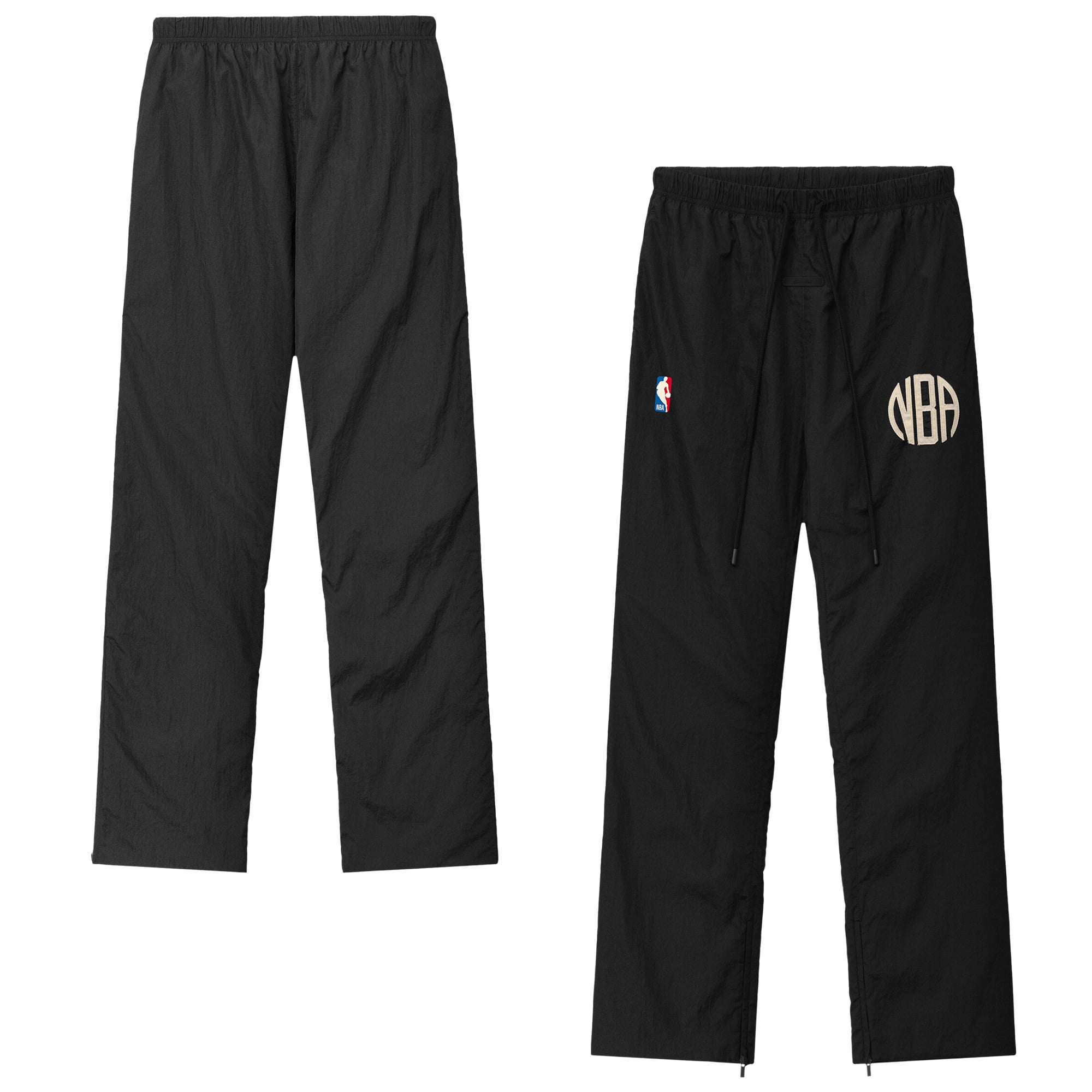 NBA x Fear of God Slim-Trainingshose mit halbem Reißverschluss - Herren