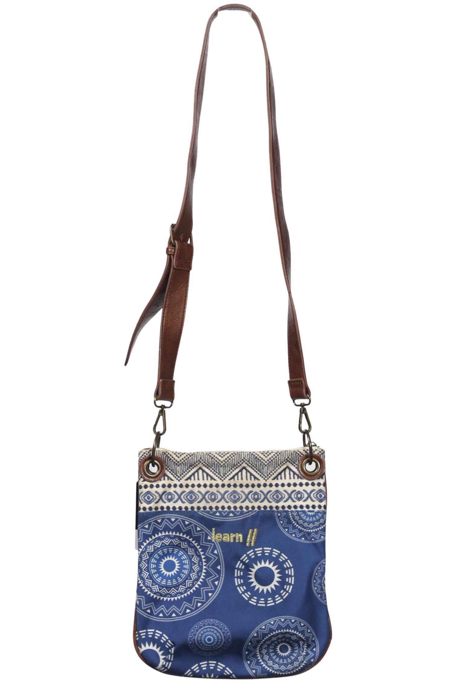 Desigual Damen Handtasche klein, Gr. , Mehrfarbig, Kunstleder / Baumwolle / Synthetik