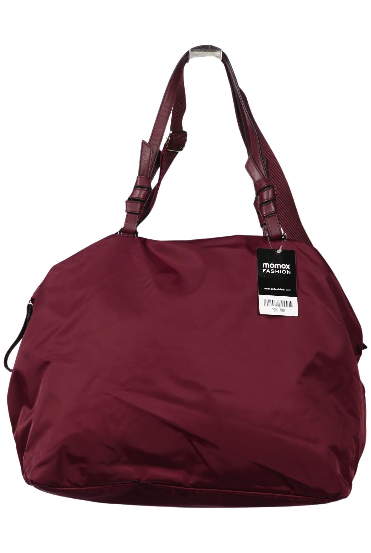 H&M Damen Handtasche gross, Gr. , Bordeaux, Synthetik