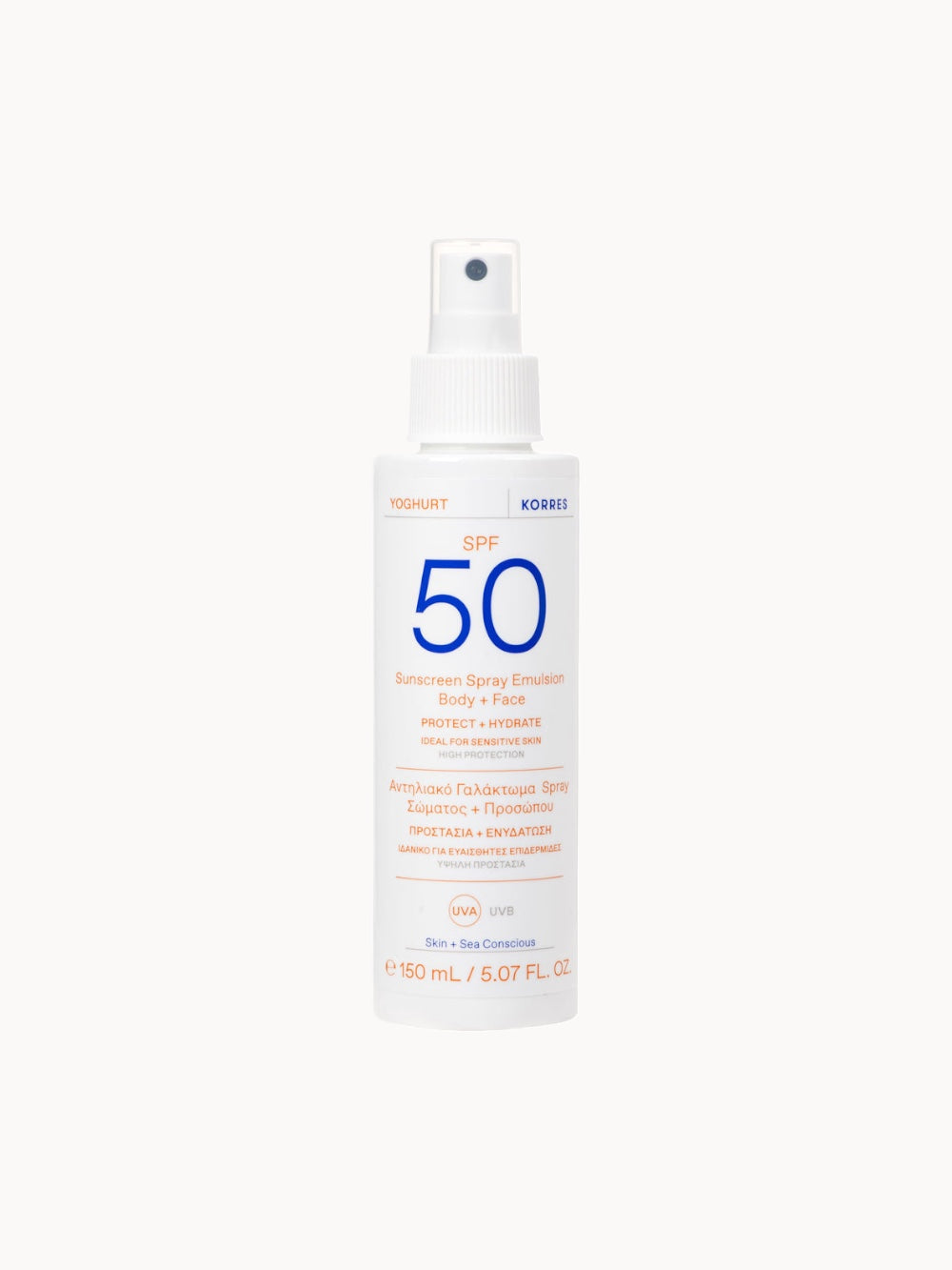 YOGHURT Sonnenspray-Emulsion für Gesicht und Körper SPF50 150ml von KORRES Image